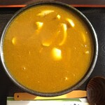 苗穂通り しあわせ食堂 - 2017.12.05にボクがオーダーしたカレーそば