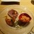 正 NEXT - 料理写真:前菜。海老と鴨肉とアスパラとろろかけ。