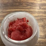 IZA - ラズベリーとバラのソルベ