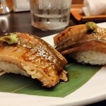 和食処 大ばん - 締めは三陸煮穴子の握り