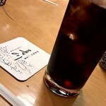 鰻　神田明神下　喜川 - アイスコーヒー