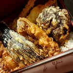 鰻　神田明神下　喜川 - 天重上