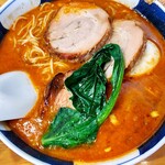 支那麺 はしご - 太肉坦々麺 だあろうだんだんめん