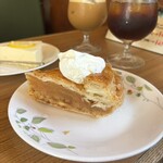 寄鷺館 - アップルパイ　¥500