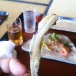 京亭 - 鮎骨せんべい