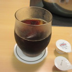 Shabu Zen - 最後の飲み物は私も後輩もアイスコーヒーをいただいて少しゆっくりさせていただきました