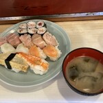 福寿司 - にぎり大盛り　900円