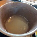 いろは - 蕎麦湯