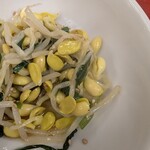 一升びん - 豆もやしナムル