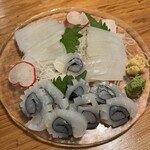 居酒屋 磯飯倶楽部 - コウイカの刺身