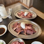 塩ホルモン 栗の木 - 牛サガリ　生ラム