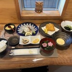 あなご亭 - あなご刺身定食
      ￥3500