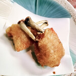 和旬菜と地酒　よし都みやこの　離れ - 手羽先一夜干し唐揚げ