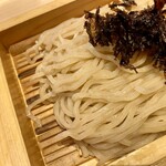 ダシと麺 くじら - 籠肉つけそば＋満月生たまご