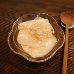 台湾 席茶 蓮月庭 - 豆花