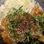 野郎めし - 油淋鶏、アップ
