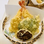 伊吹野そば - 天ぷら