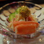 神田 すし昌 - 蟹 蟹味噌も 2014.9.1x