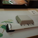 神田 すし昌 - テーブル・セッティング 2014.9.1x