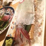 対馬のどぐろとイカ活き造り 博多 魚蔵 都ホテル店 - 