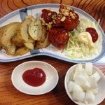 ヤンニョムチキン　辛旨い