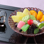 ロビーラウンジ・ファウンテン - 涼彩あんみつ（過去例）