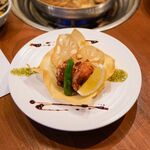 山翠 - 揚物 河豚の唐揚げ  