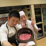 神保町 傳 - 宮崎牛の十穀米ご飯（了承済み）