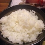 旬彩美酒　小町庭 - ご飯は大盛りにしてもらいました（サービス