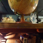 アール座読書館 - 2014.09　ガラスの蝶と地球儀