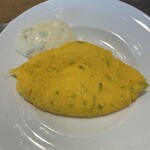 TAOYA - 朝ごはん！アオサのオムレツ！！目の前で作ってもらえます！！