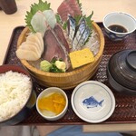 築地食堂 源ちゃん - 料理写真:本日のお刺身定食