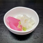 とんかつ不二 - お新香