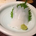 居酒屋 康 - アオリイカの刺身