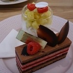 グラン・ヴァニーユ - ラナイとショコラフランボワーズハート