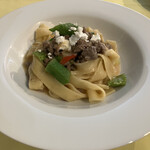 洋惣菜 亀洋 - 仔羊のラグーのパスタ