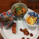 中華ダイニング 一途一心 - 前菜盛り合わせ　どれも大好き〜♪