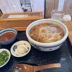 手打うどん かとう - 素うどん780円