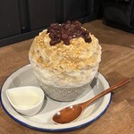 南アルプス八ヶ岳 天然氷のかき氷 ふわりひめ - 