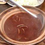 百年亭 - 味噌汁