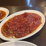 三宿トラジ - 上ロース（黒板メニュー）