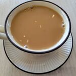 KINGPIN CAFE - カフェオレ(hot)