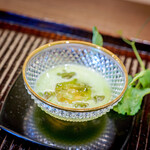 鎌倉 北じま - ②うすい豆の水流し