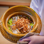 鎌倉 北じま - ⑬太刀魚とタマネギの炊き込みご飯