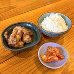 麺屋 だいくう - セットの唐揚げ！