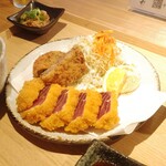 まぐろ専門店 がお - 本鮪レアカツ御膳