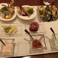 エンパイア・グリル - 並べるとこんな感じ