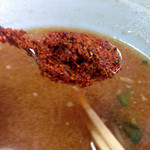 中華亭 - 辛子　みそにどうぞ！