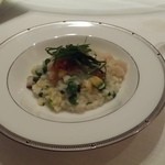 中国料理 皇苑 - 帆立２種のリゾット炒飯