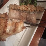 立ち呑み処 なかや - 串焼き（焼き加減が絶妙！）